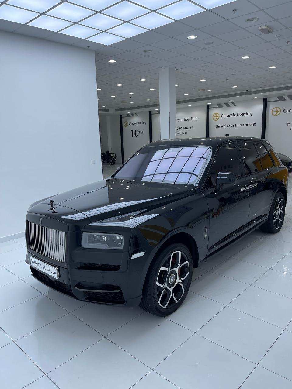 Ceramic coating gloss finish — Solar Gard protection
