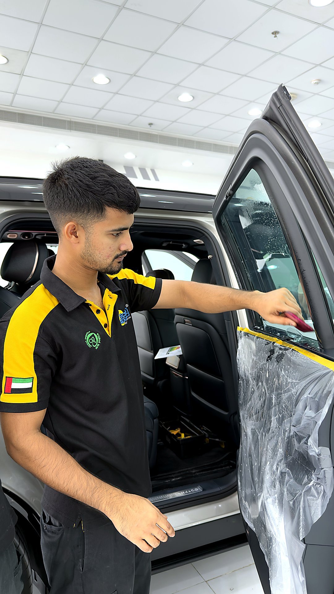 Solar Gard window tint installation — Shamil Trading
